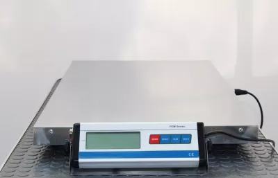 Весы ветеринарные wikiVET PT-300 напольные 300 кг 1200*800*60мм